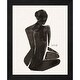 preview thumbnail 3 of 1, Anne Tavoletti 'Neutral Nudes' Framed Art (Set of 2)