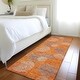 preview thumbnail 27 of 132, Premium Washable Super Soft Modern Sphere Mayfield Rug Orange - 2'3" x 7'6"
