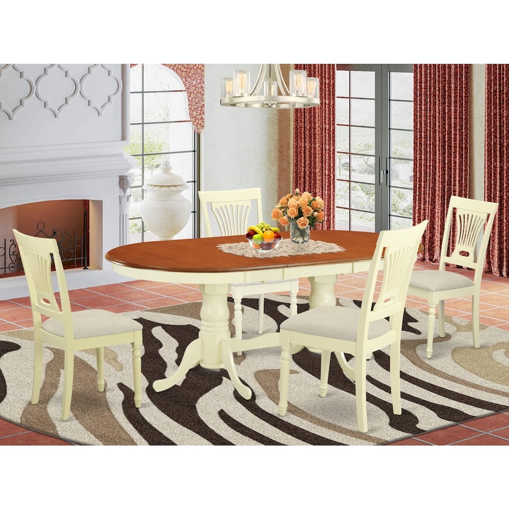 Contemporary Dining Set - Chic Table & Chairs - Kitchen Dining Room Furniture