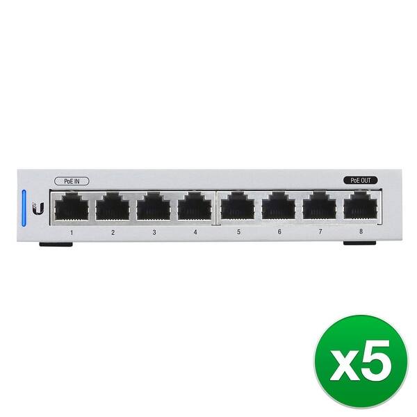 Shop Ubiquiti Unifi Switch 8 5 Pack Unifi Ethernet Switch 8 White Overstock 25716516