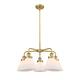 Option Brushed Brass / Matte White