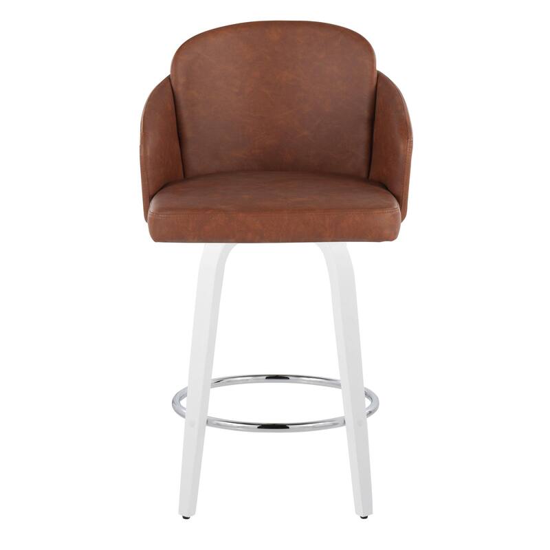 Dahlia 26" Fixed-Height Counter Stool - Set of 2