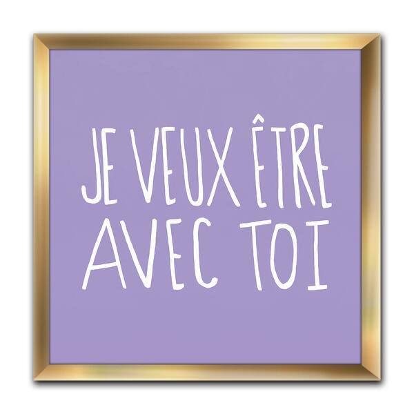 je veux être avec toi images