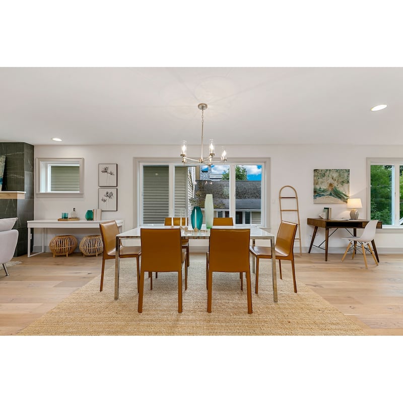 NPD Furniture Gervin Recycled Leather Chair (Set of 2)