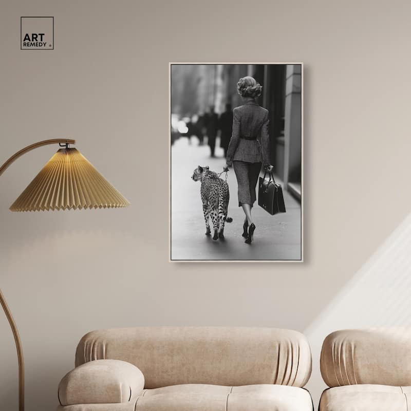 With Luxury Canvas by Art Remedy