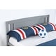preview thumbnail 6 of 6, Slat Bed Frame Platform Bed for Full Mattress - Grey