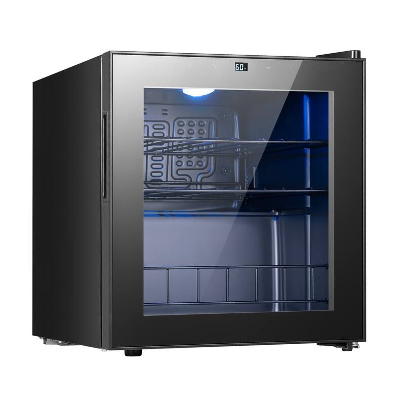 Yeego 12 Bottle Wine/Beverage Refrigerator, Freestanding, Compact