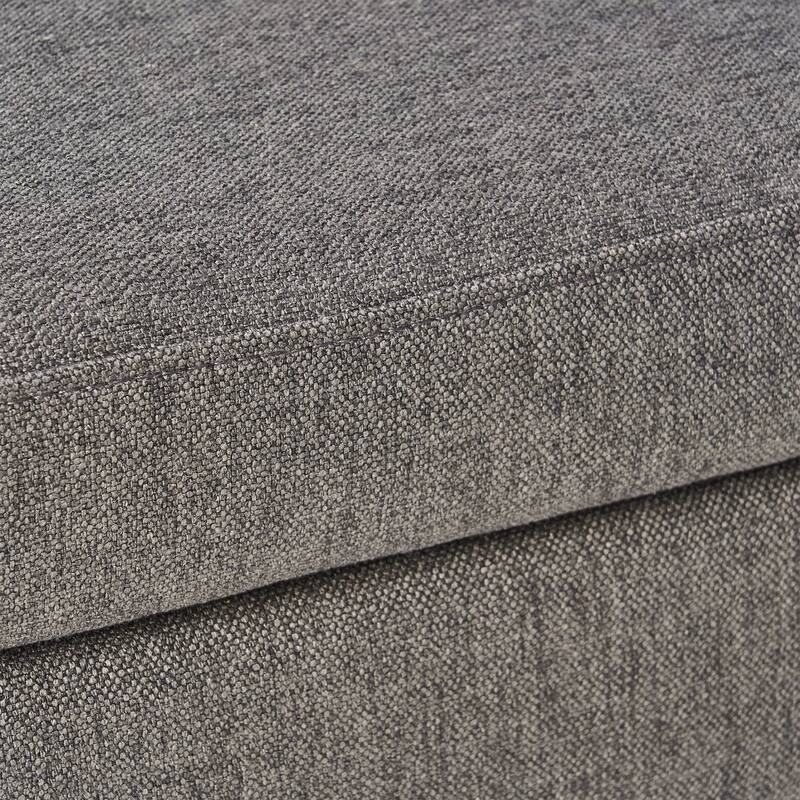 Gavin Tufted Fabric Storage Bench by Christopher Knight Home