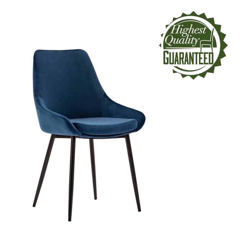 Carson Carrington Ido Velvet Dining Chairs (Set of 2)
