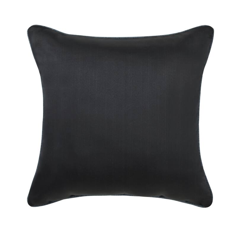 Parallel 20" Square Decorative Throw Pillow - Polyester - Slate - Accent