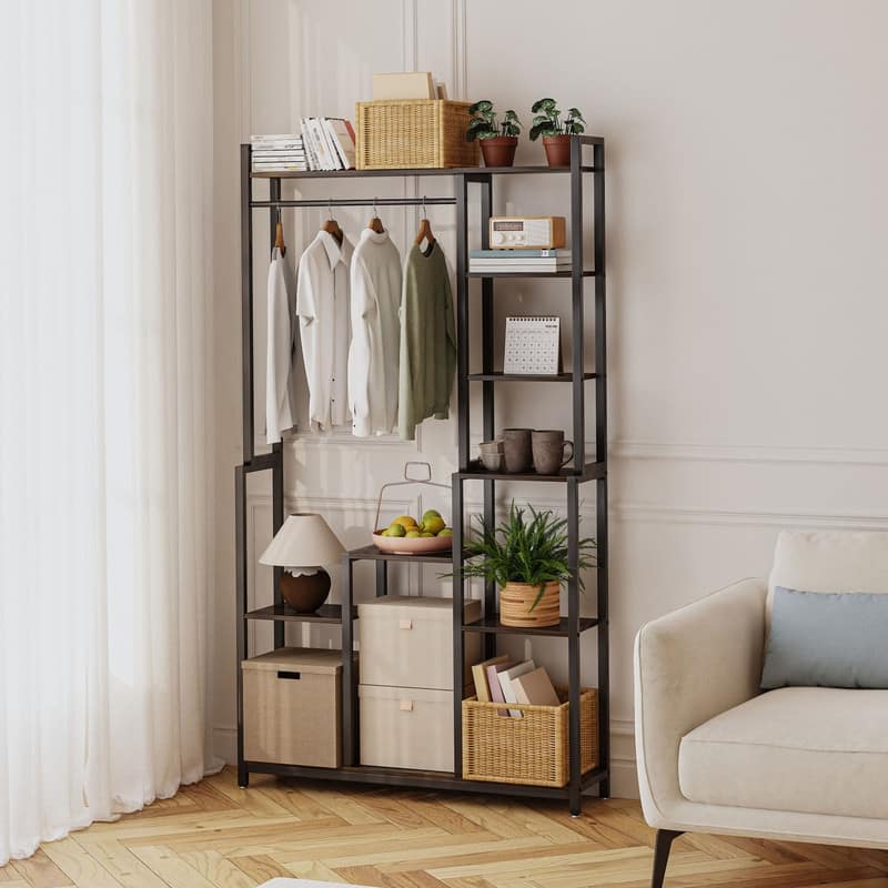 7 Tiered Plant Stand Indoor for Multiple Plants - 72" Tall