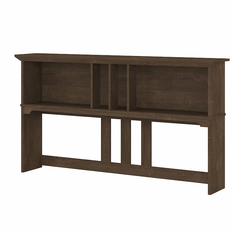 Bush Furniture Salinas 60W Hutch- Hutch Only - 60.00"L x 10.51"W x 32.99"H