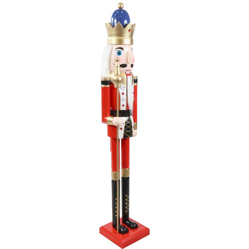 Balthazar the Protector Indoor Nutcracker Statue - 48-Inch