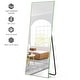 preview thumbnail 101 of 165, Modern Freestanding Full Length Rectangular Floor Mirror