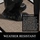preview thumbnail 64 of 107, A1 Home Collections Polypropylene Rubber Door Mat All Weather Inside Outside Door Mat