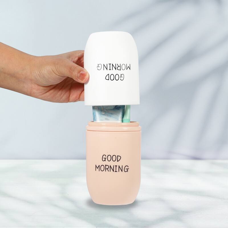 Toothbrush Travel Case, Plastic, Lightweight Traveling Toothbrush Holders Case, 7.87"x2.87"