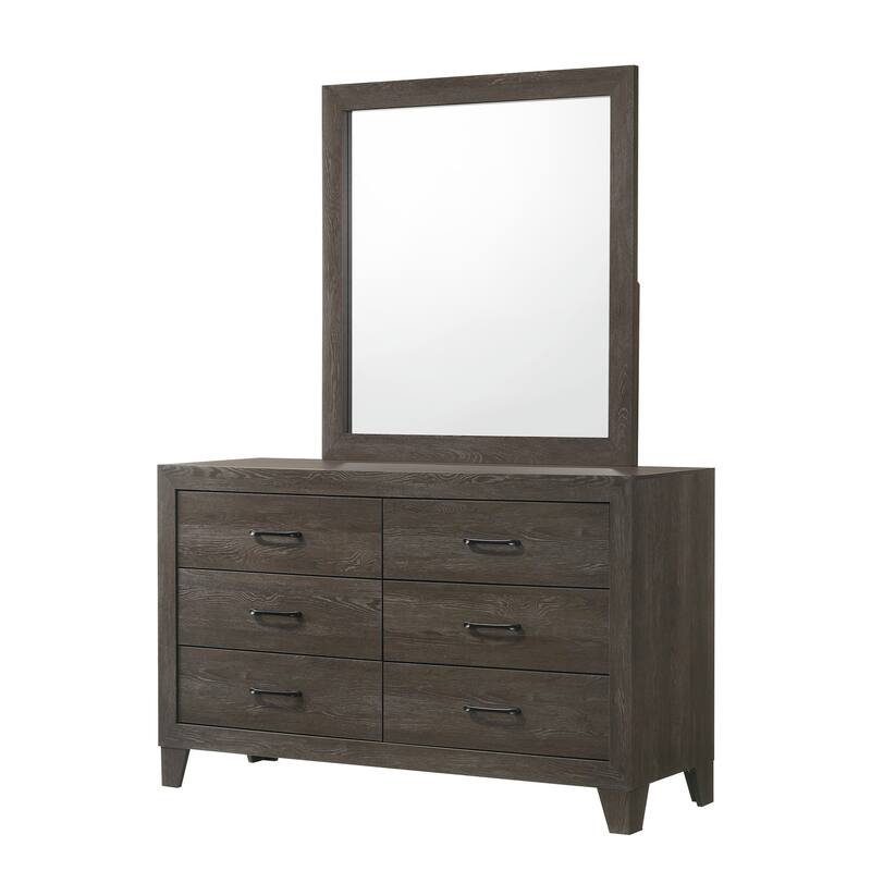 Jan Brown Platform Bed