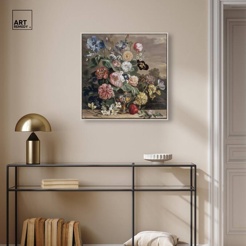 Classical Dream Vase II Canvas by Art Remedy