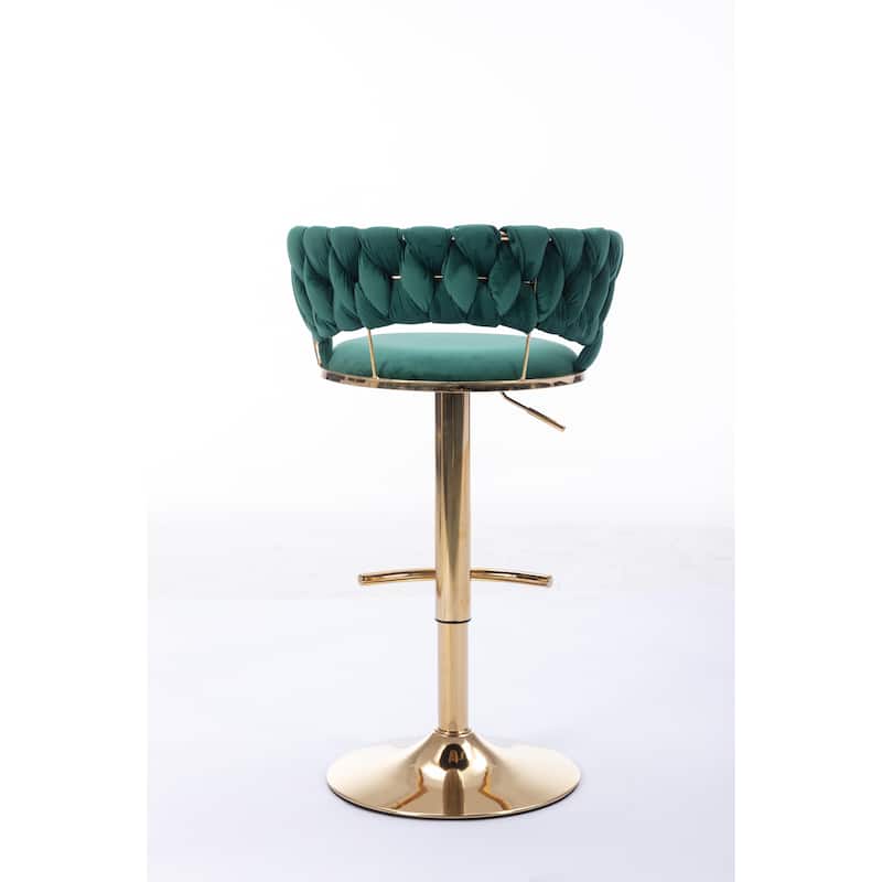 Ostweer Furniture Set of 2 Simple Bar Stool - Cream
