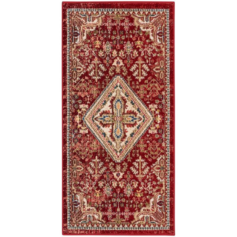 Nourison Revel Traditional Floral Medallion Area Rug
