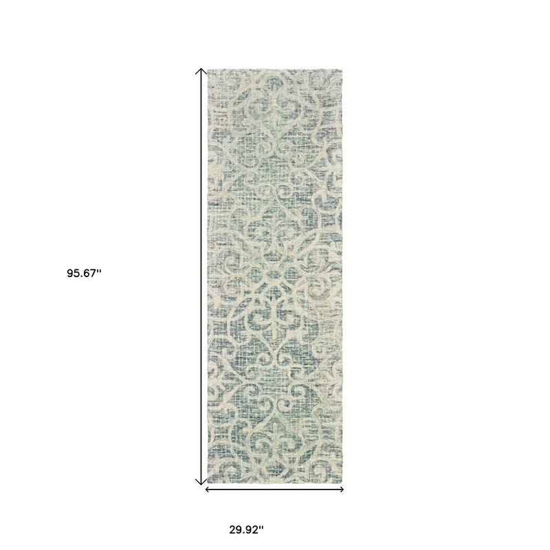 HomeRootsGeometric Transitional Rectangle Area Rug