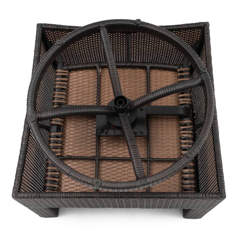 Deco 2 Piece Sunbrella Outdoor Patio Motion Club Chairs - 30"W x 33"D x 32"H
