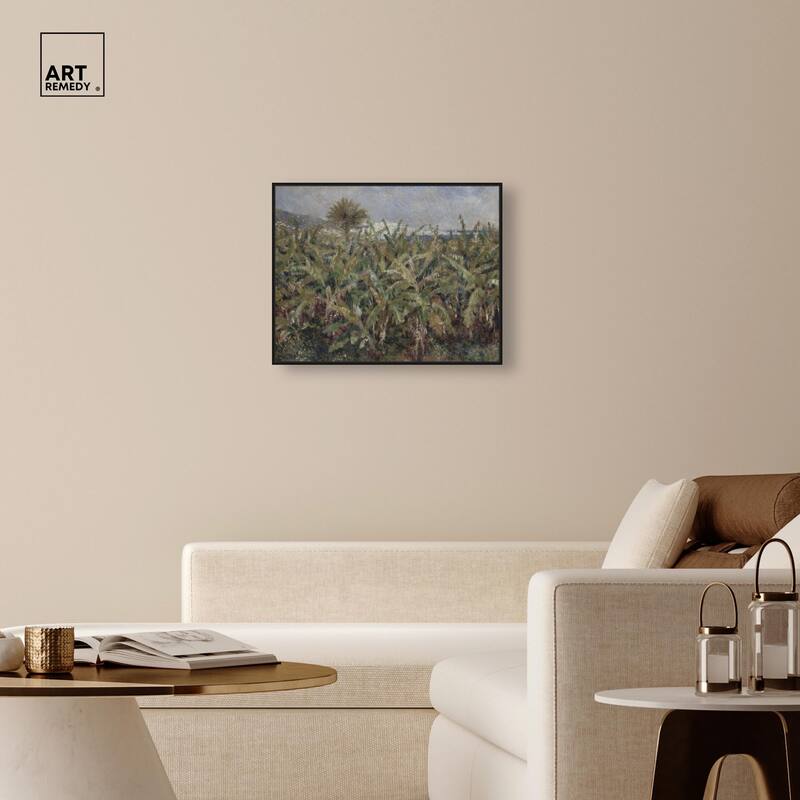 Field of Banana Trees Canvas by Art Remedy