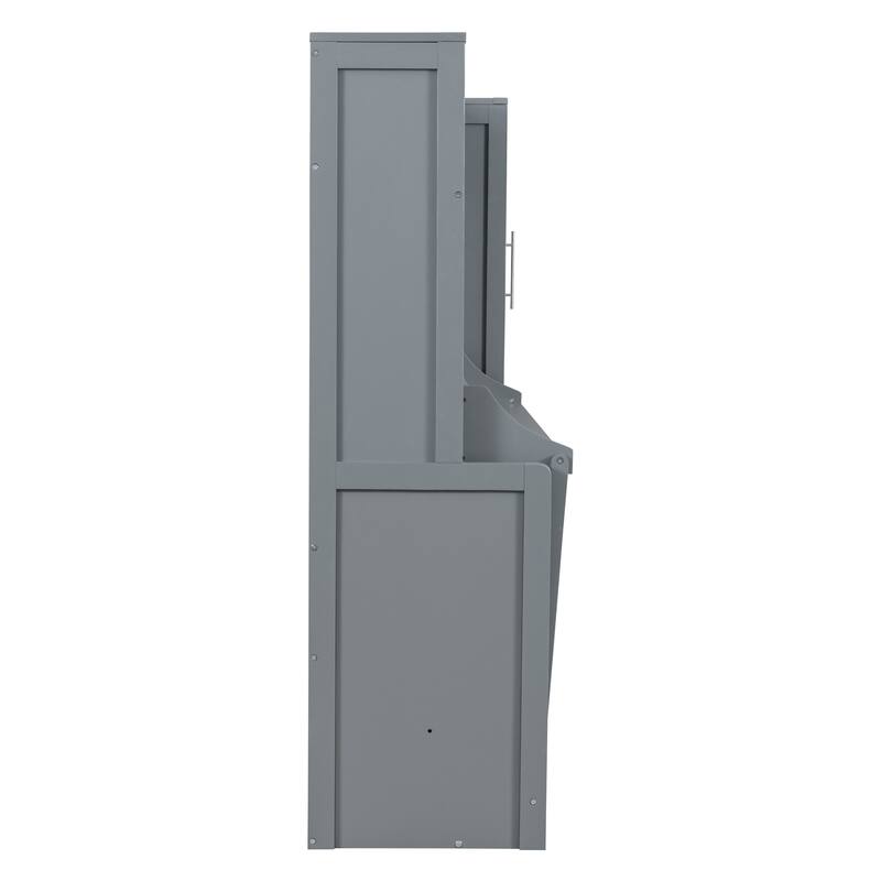 Queen Smart Murphy Bed with Wardrobe & Storage, Customizable System