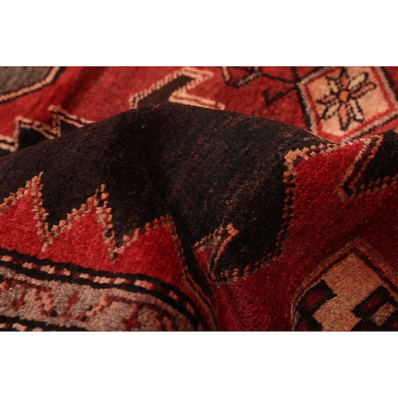 ECARPETGALLERY Hand-knotted Konya Anatolian Black, Red Wool Rug - 4'3 x 6'8