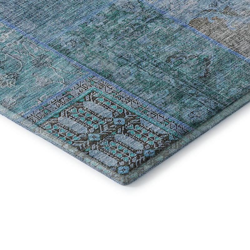 Premium Washable Super Soft Boho Patches Mayfield Rug