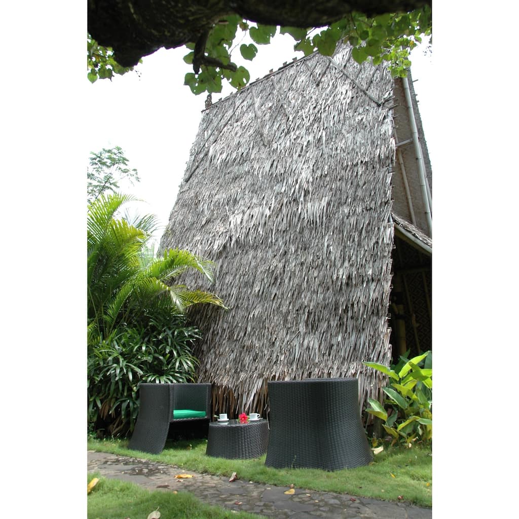 Dining Set 3 Piece - Old World Style Table & Chairs for Kitchen or Dining Room