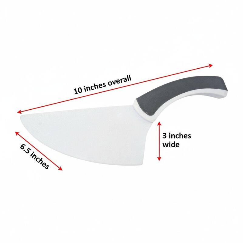 Handy Housewares 10-Inch Non-Scratch Pie Cutter, Cake Knife & Server
