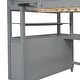 preview thumbnail 45 of 43, Full Size Loft Bed with Drawers and Writing Desk, Wooden Storage Bed with Shelves, Safety Guardrails and Ladder