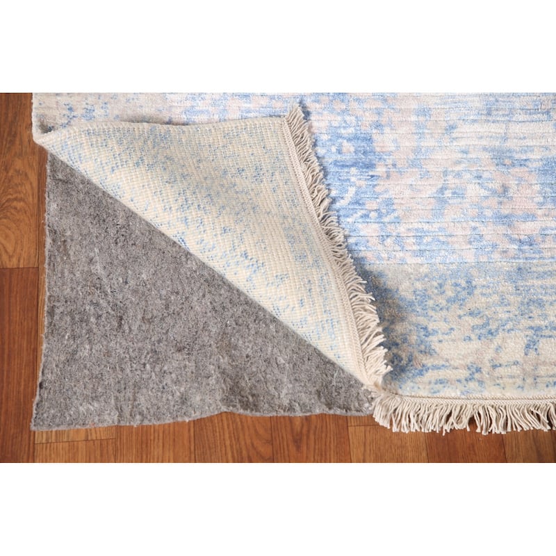 Abstract Modern Accent Rug Wool Carpet - 3'11"x 5'8"