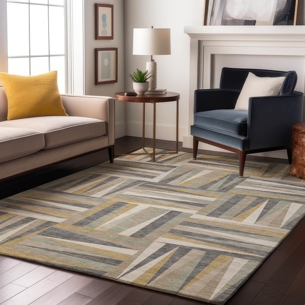 Premium Washable Super Soft Modern Glase Mayfield Rug