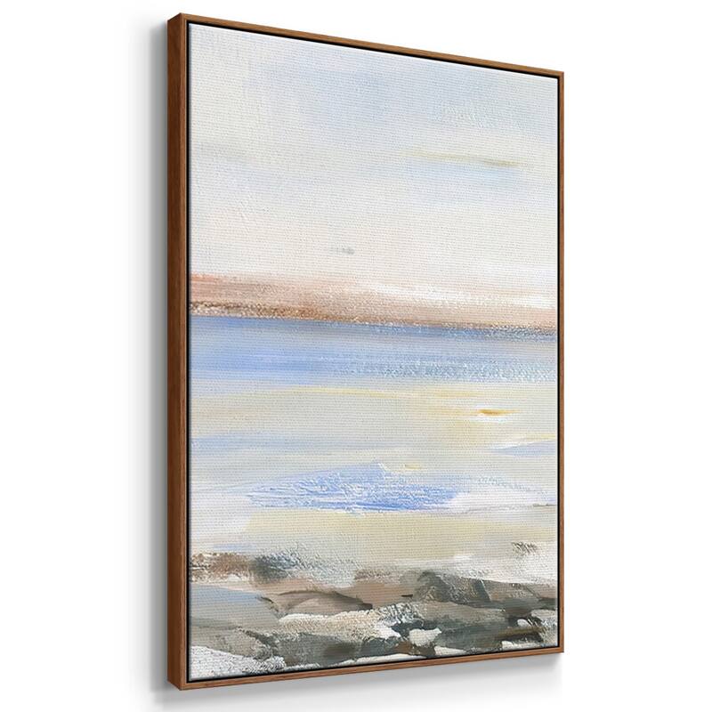 Shoreline Study II - Multi Piece Framed Canvas