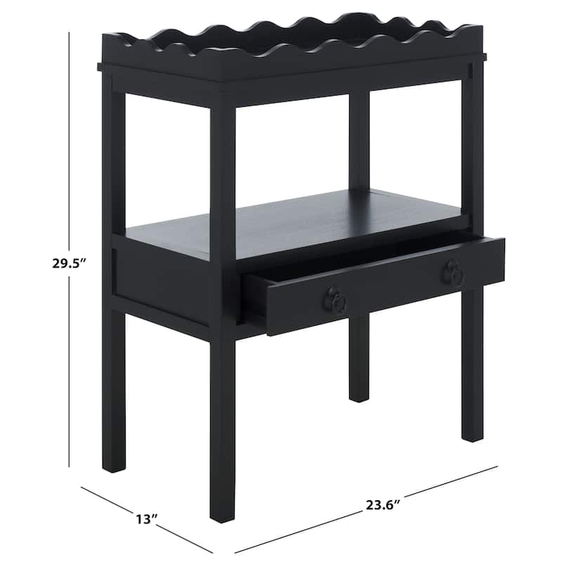 SAFAVIEH Home Darlyn Rectangle Accent Table - 24"W x 13"D x 30"H