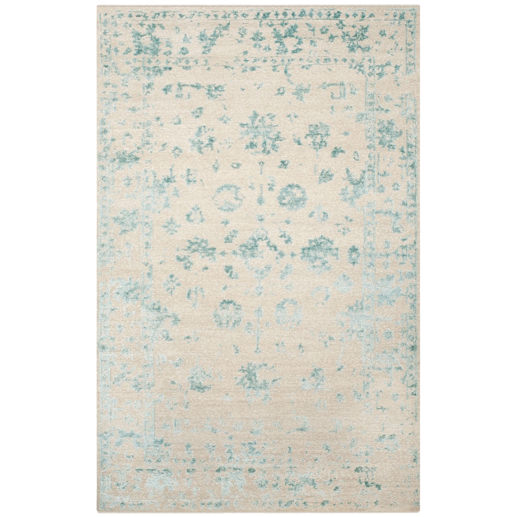 SAFAVIEH Couture Hand-knotted Centennial Saila Modern Abstract Silk Rug