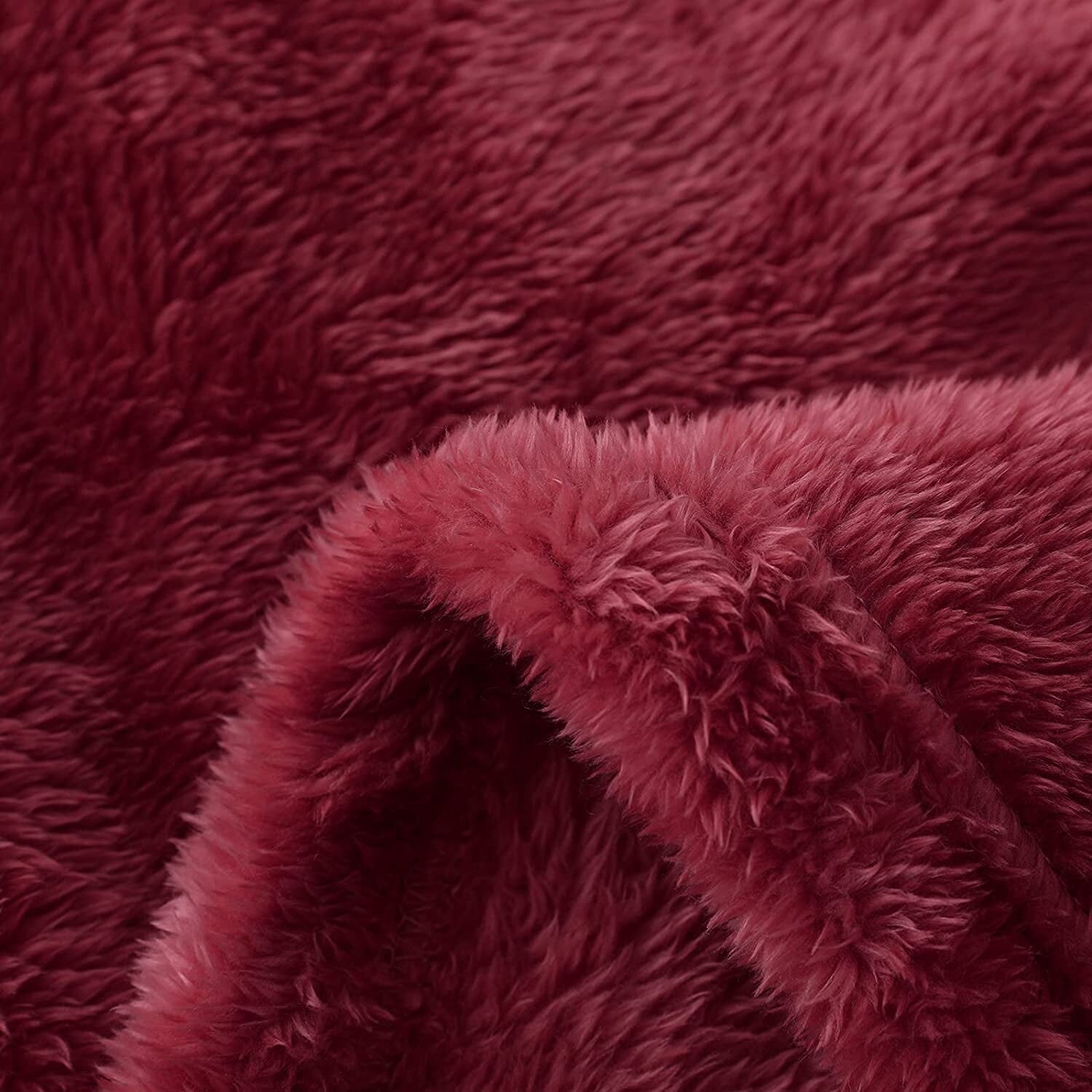 Large fluffy throw clearance