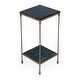 preview thumbnail 11 of 11, Larkin Marble & Iron Accent Table