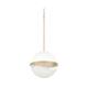 Option Studio White w/ Aged Brass