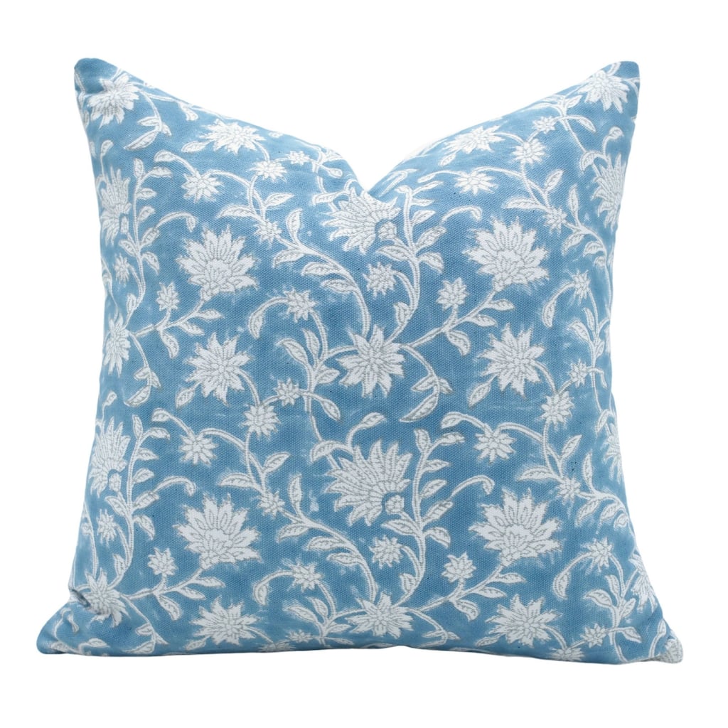 Fabdivine Cotton Farmhouse Block print pillow Cover
