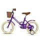 preview thumbnail 7 of 11, Girls Bike 12 Inch Wheels Kids Bike 1-Speed Child Bicycles with Removable Training Wheels and Basket for 2-3 Years Purple - 2-4 Years