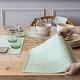 preview thumbnail 62 of 91, over&back Hand-Blocked 100% Cotton Placemats - Machine Washable - Set of 4