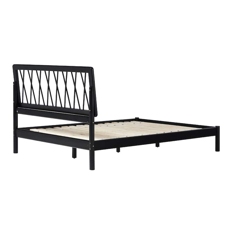 Middlebrook Designs X Spindle Solid Wood Queen Bed