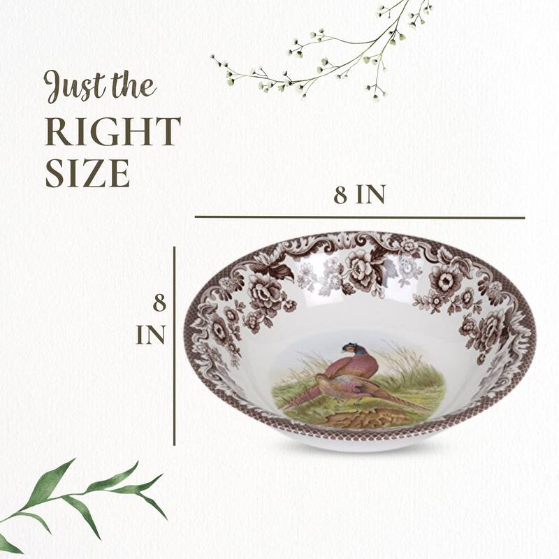 Spode Woodland Ascot Cereal Bowl