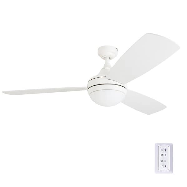 Porch & Den Nebeker 52-inch LED Ceiling Fan with Remote Control - Bed ...