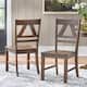 Simple Living Vintner Country Style Dining Chairs (Set of 2) - Oak