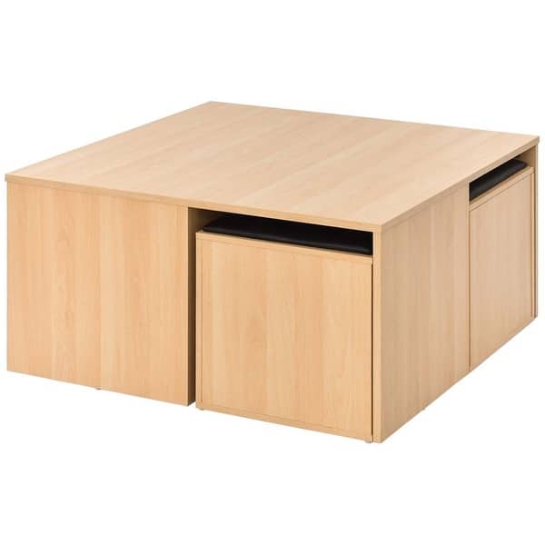 Costway 5 Pcs Wood Coffee Table Set Living Room Costway 5 Pcs Wood Coffee Table Set Living Room