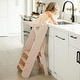 preview thumbnail 13 of 24, Kids Step Stool for Ages 3+ by Comfy Cubs Blush